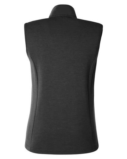 Devon & Jones Women's New Classics® Charleston Hybrid Vest DG706W #color_Black/ Melange Black