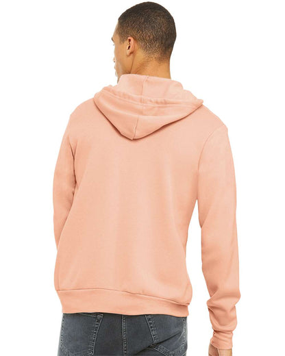 BELLA + CANVAS Sponge Fleece Full-Zip Hoodie 3739 #colormdl_Peach