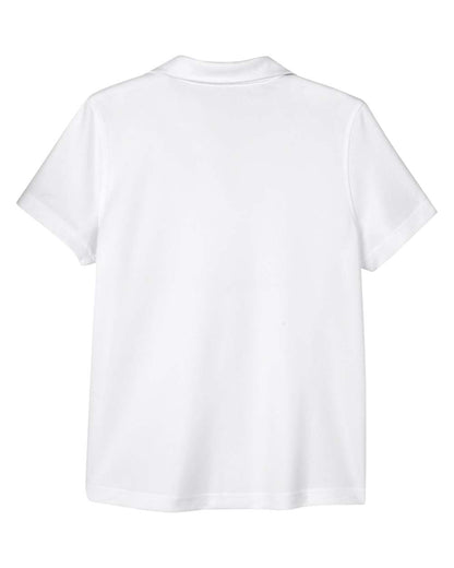 CORE365 Women's Market Snag Protect Mesh Polo CE104W #color_White