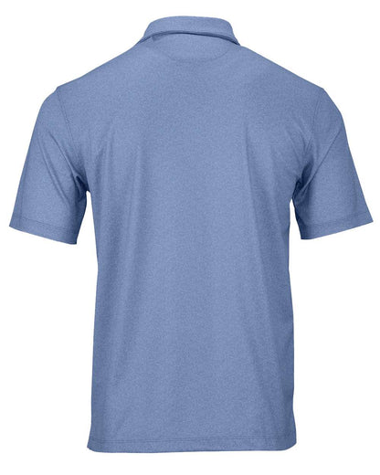 Paragon Men's Derby Sublimated Heathered Polo 152 #color_Blue Heather