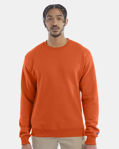 Champion Unisex Powerblend® Crewneck Sweatshirt S600 #colormdl_Orange