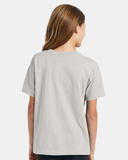 Hanes Ecosmart™ Youth T-Shirt 5370 #colormdl_Ash