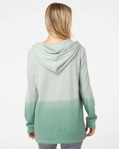 MV Sport Women's French Terry Ombré Hooded Sweatshirt W20185 #colormdl_Greenstone/ Jungle Green
