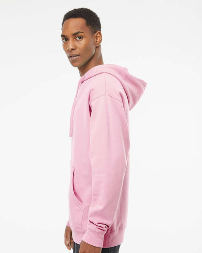 Independent Trading Co. Unisex Midweight Hooded Sweatshirt SS4500 #colormdl_Light Pink