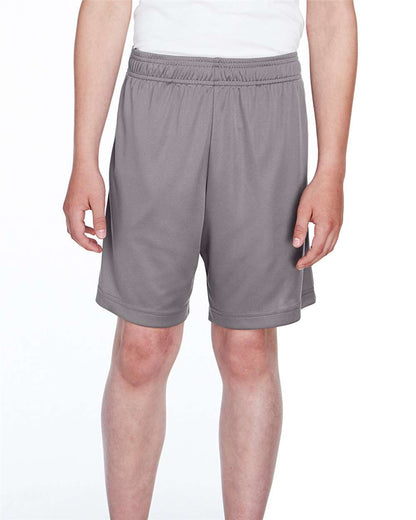 Team 365 Youth Zone Performance Shorts TT11SHY #colormdl_Sport Graphite