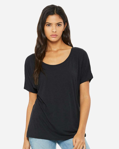 BELLA + CANVAS Women’s Slouchy Tee 8816 #colormdl_Dark Grey