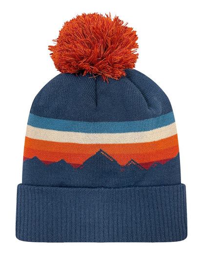 LOCALE Grand Recycled Beanie GRNDSR #color_Alpenglow/ Navy