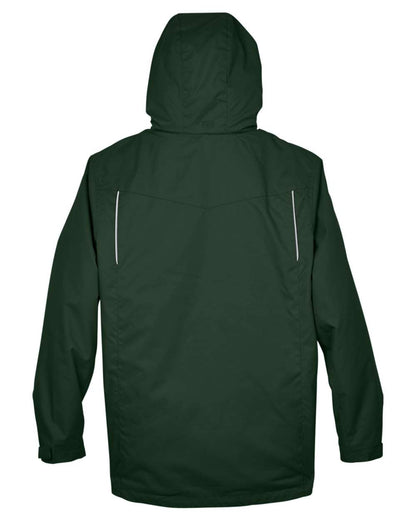 CORE365 Men's Region 3-in-1 Jacket with Fleece Liner 88205 #color_Forest