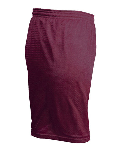 C2 Sport Youth Mesh Shorts 5209 #color_Maroon