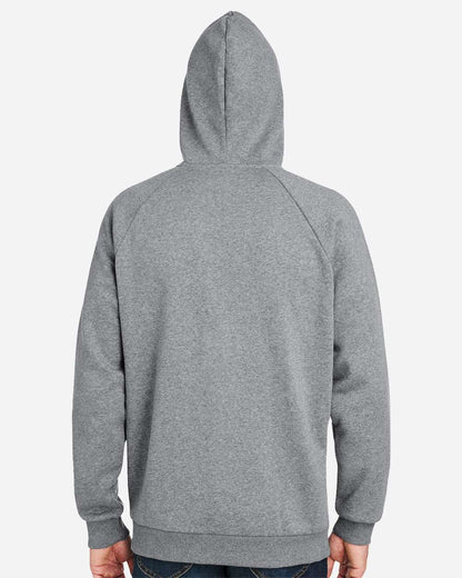 Under Armour Men's Rival Fleece Full-Zip 1379767 #colormdl_CS Grey Light Heather/ White