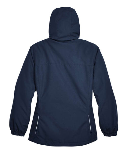 CORE365 Women's Profile Fleece-Lined All-Season Jacket 78224 #color_Classic Navy