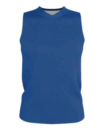 Alleson Athletic Youth Blank Reversible Game Jersey A105BY #color_Royal/ White