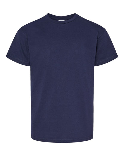 Hanes Essential-T Youth T-Shirt 5480 #color_Athletic Navy