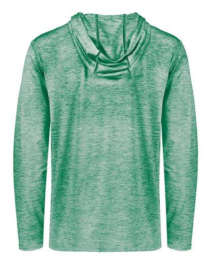 Holloway Men's Electrify CoolCore® Hooded Sweatshirt 222589 #color_Kelly Heather