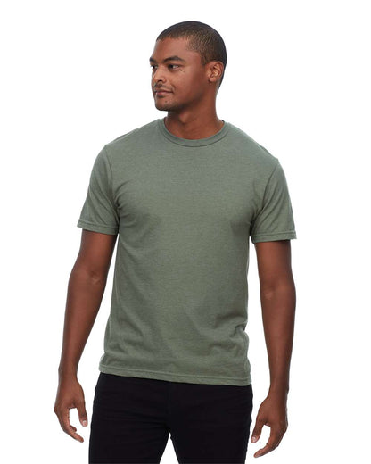 Threadfast Apparel Unisex Epic CVC T-Shirt T1001 #colormdl_Heather Military Green