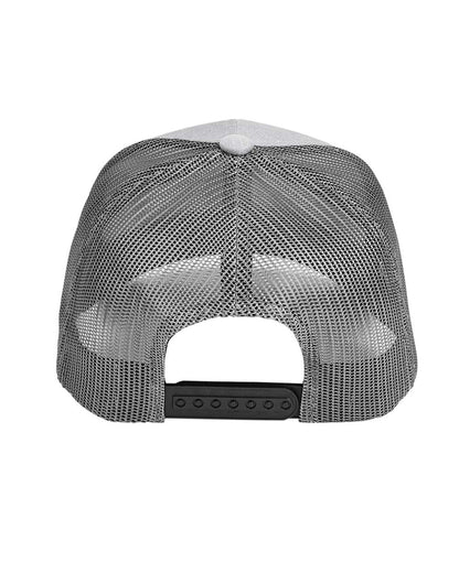 Team 365 Zone Sonic Heather Trucker Cap TT802 #color_Athletic Heather/ Sport Graphite