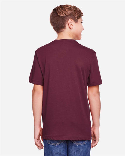 CORE365 Youth Fusion ChromaSoft™ Performance T-Shirt CE111Y #colormdl_Burgundy