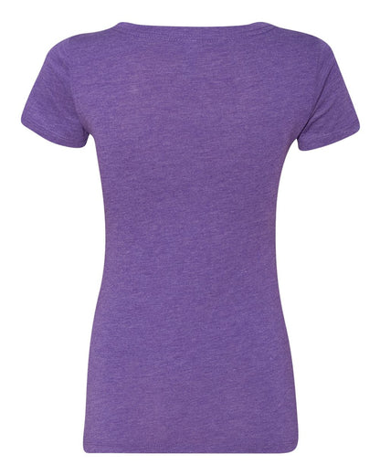 Next Level Women’s Triblend Scoop Neck T-Shirt 6730 #color_Purple Rush