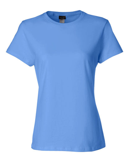Hanes Women's Perfect-T T-Shirt SL04 #color_Carolina Blue