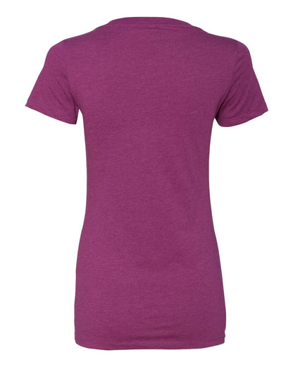 Next Level Women’s CVC Deep V-Neck T-Shirt 6640 #color_Lush