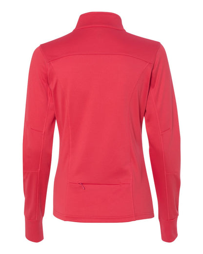 Independent Trading Co. Women's Poly-Tech Full-Zip Track Jacket EXP60PAZ #color_Coral