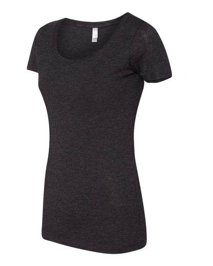 Next Level Women’s Triblend Scoop Neck T-Shirt 6730 #color_Vintage Black