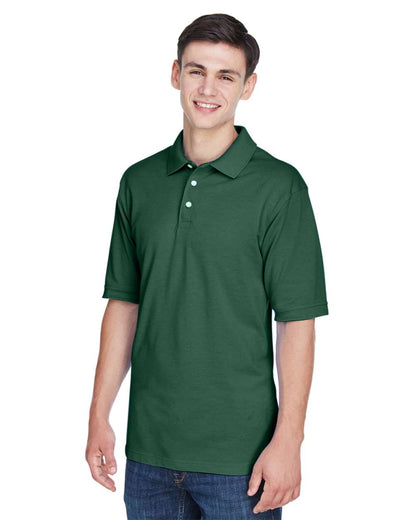 Harriton Men's Easy Blend™ Polo M265 #colormdl_Hunter