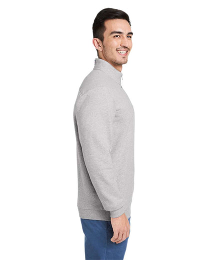 vineyard vines Men's Collegiate Shep Quarter-Zip Sweatshirt K002712 #colormdl_Grey Heather