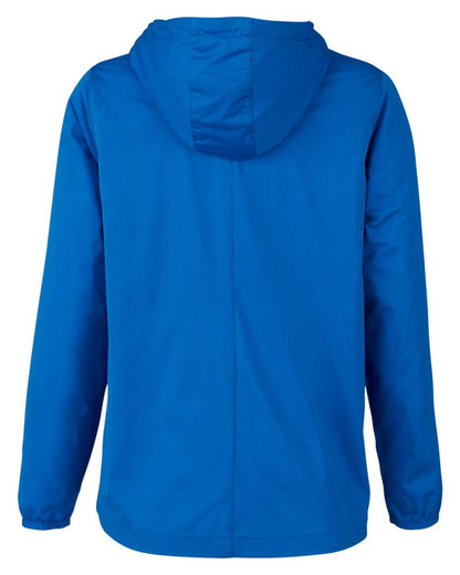 North End Women's Network Lightweight Jacket NE75W #color_Light Nautical Blue Heather
