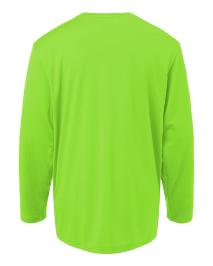 AllPro Youth Pro-Lock Performance Long Sleeve T-Shirt 48400Y #color_Lime