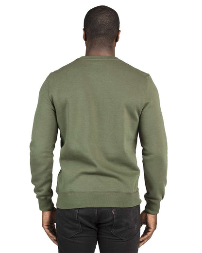 Threadfast Apparel Unisex Ultimate Crewneck Sweatshirt 320C #colormdl_Army