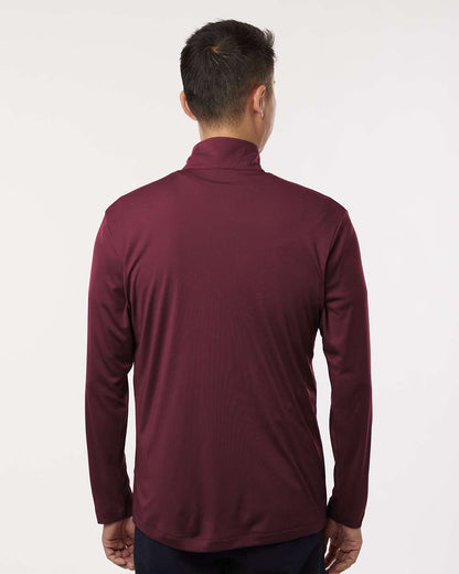 AllPro Men's Pro-Lock Performance Quarter-Zip Pullover 41870 #colormdl_Maroon