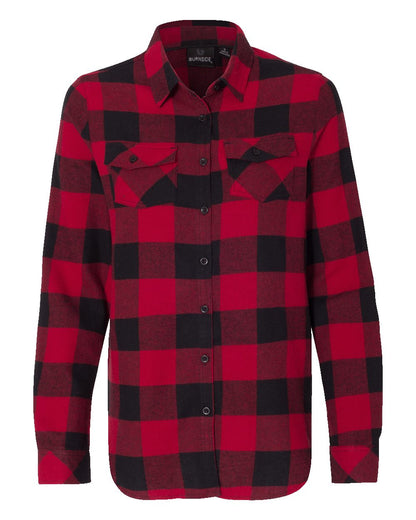 Burnside Women's Yarn-Dyed Flannel Shirt 5210 Burnside Women&#39;s Yarn-Dyed Flannel Shirt 5210