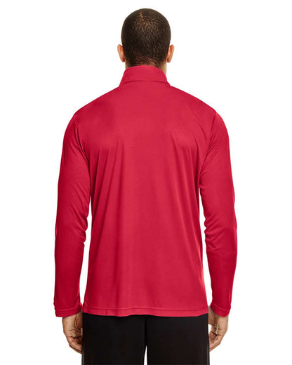 Team 365 Men's Zone Performance Quarter-Zip Pullover TT31 #colormdl_Sport Red
