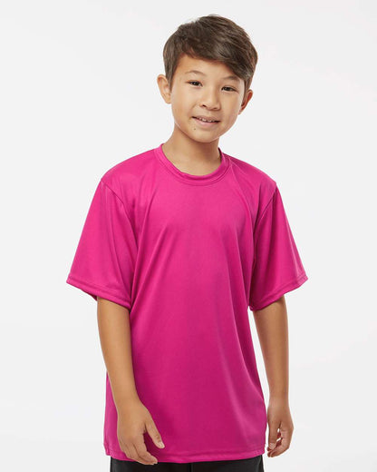 C2 Sport Youth Performance T-Shirt 5200 #colormdl_Hot Pink