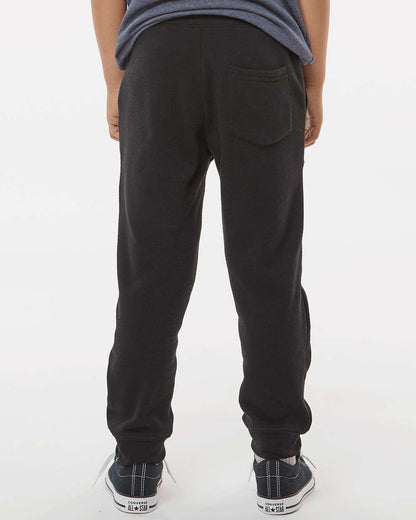 Independent Trading Co. Youth Lightweight Special Blend Sweatpants PRM16PNT #colormdl_Black