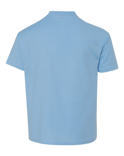 Hanes Perfect-T Youth T-Shirt 498Y #color_Light Blue