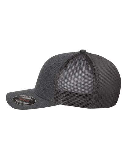 Flexfit Unipanel™ Trucker Cap 5511UP #color_Melange Dark Grey