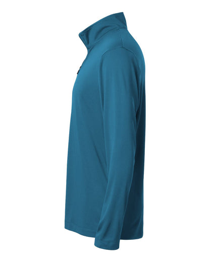 AllPro Men's Pro-Lock Performance Quarter-Zip Pullover 41870 #color_Pacific Blue