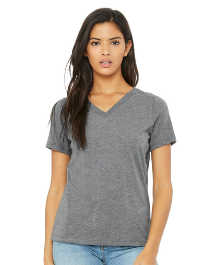 BELLA + CANVAS Women's Relaxed Triblend Short Sleeve V-Neck Tee 6415 BELLA + CANVAS Women&#39;s Relaxed Triblend Short Sleeve V-Neck Tee 6415