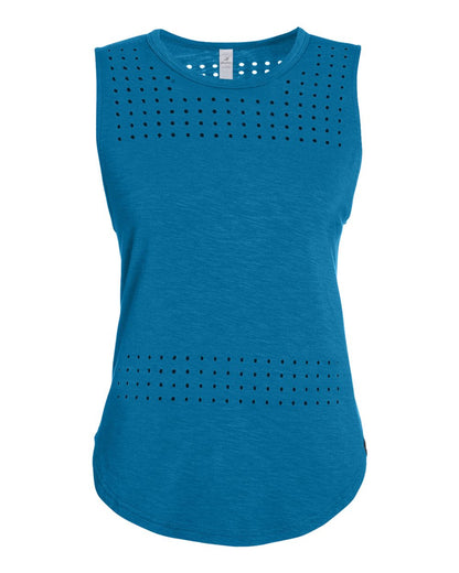 Glyder Women's Lumasof Mood Tank PDP6254 #color_Moroccan Blue