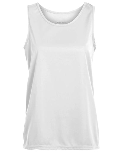 Augusta Sportswear Women's Training Tank Top 1705 #color_White