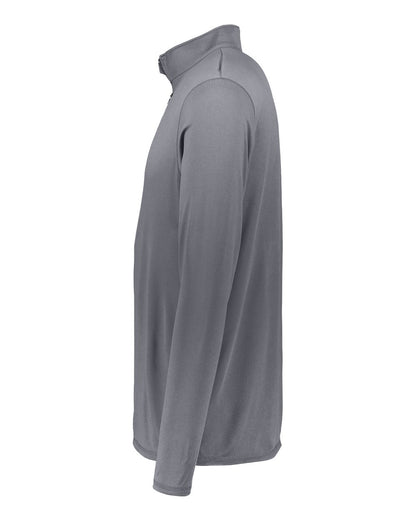 Augusta Sportswear Youth Attain Quarter-Zip Pullover 2786 #color_Graphite