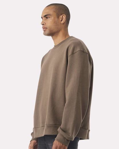 BELLA + CANVAS Unisex 10 oz. Heavyweight Crewneck Sweatshirt 4711 #colormdl_Vintage Brown