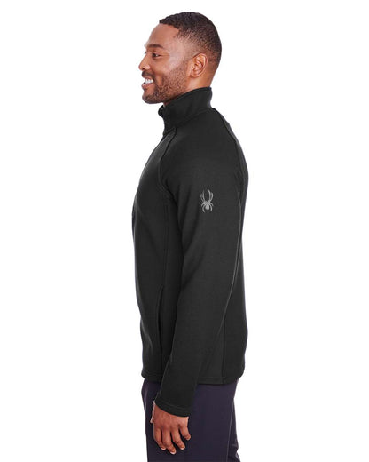 Spyder Men's Constant Half-Zip Pullover Sweater S16561 #colormdl_Black
