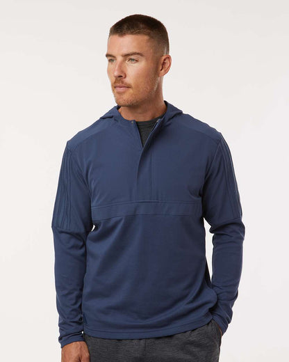 Adidas Men's Half-Zip Hooded Anorak A607 #colormdl_Crew Navy