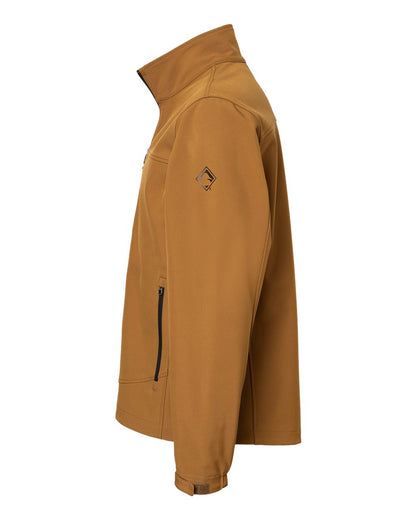 DRI DUCK Men's Tall Motion Soft Shell Jacket 5350T #color_Saddle