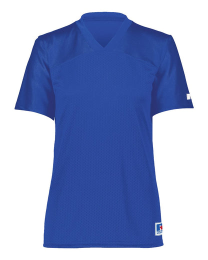 Russell Athletic Women's Solid Flag Football Jersey R0593X #color_Royal