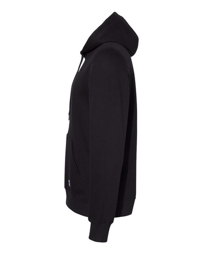 Russell Athletic Unisex Cotton Rich Fleece Hooded Sweatshirt 82ONSM #color_Black