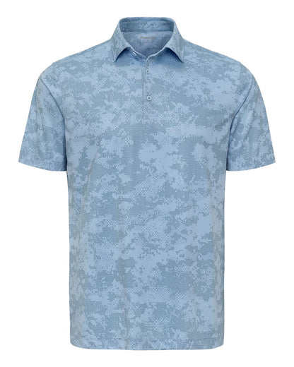 Paragon Men's Monterey Printed Polo 171 #color_Light Blue